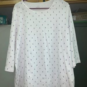 Anchor shirt NWOT
